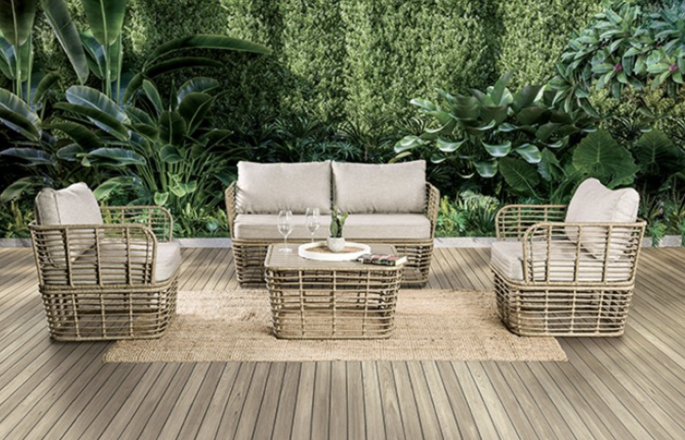 JOHARI 4 PC. CONVERSATION SET