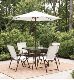 FALLONE 6 PC. OUTDOOR DINING SET